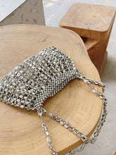 Metallperlen-Vintage-Clutch-Tasche