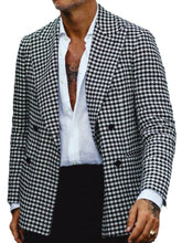 Peak Lapel Single Vent Men's Blazer