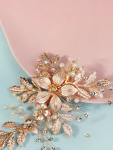 Luxus Schmuck Vielseitige Metall Blume Haarnadel