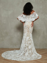 Schulterfrei Meerjungfrau Spitze Brautkleider As Pictures