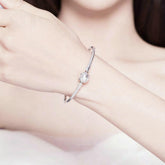 Stern-Armreif aus Sterlingsilber