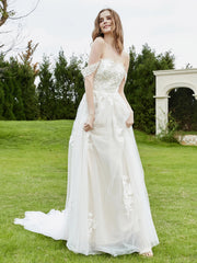 Elfenbein/Champagner