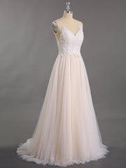 Spitzen Mieder Tüll Rock Sweep Zug Brautkleid Elfenbein